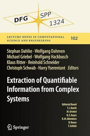 Seller image for Extraction of Quantifiable Information from Complex Systems for sale by AHA-BUCH GmbH