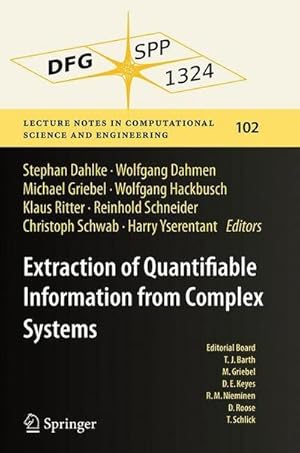 Immagine del venditore per Extraction of Quantifiable Information from Complex Systems venduto da AHA-BUCH GmbH