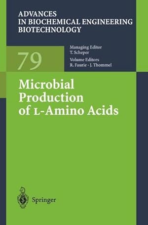 Bild des Verkufers fr Microbial Production of L-Amino Acids zum Verkauf von AHA-BUCH GmbH