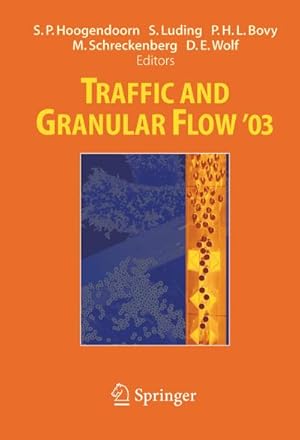 Seller image for Traffic and Granular Flow ' 03 for sale by AHA-BUCH GmbH