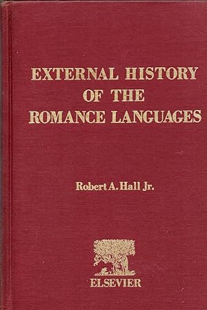 Seller image for External History of the Romance Languages for sale by Cider Creek Books