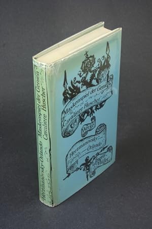Seller image for Maskenspiel der Genien: Romane und Erzhlungen. Hrsg. u. bearb. von Friedrich Torberg for sale by Steven Wolfe Books