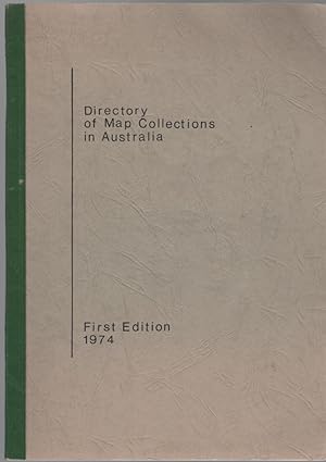 Bild des Verkufers fr Directory Of Map Collections In Australia. zum Verkauf von Time Booksellers