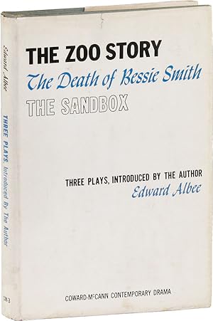 Bild des Verkufers fr The Zoo Story; The Death of Bessie Smith; The Sandbox: Three Plays, Introduced by the Author [Signed Bookplate Laid-in] zum Verkauf von Lorne Bair Rare Books, ABAA