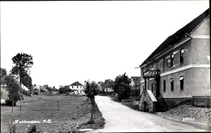 Ansichtskarte / Postkarte Waldenstein in Niederösterreich, Straßenpartie im Ort