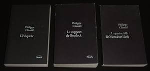 Imagen del vendedor de Lot de 2 ouvrages de Patrick Poivre d'Arvor : Rapaces - Les Rats de garde (2 volumes) a la venta por Abraxas-libris