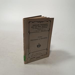 Bild des Verkufers fr Schninghs Textausgaben alter und neuer Schriftsteller. Bd. 10. Goethes Hermann und Dorothea. zum Verkauf von Antiquariat Bookfarm