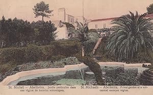 Acores St Michel's Azores Abelheira Jardin Portugal Postcard