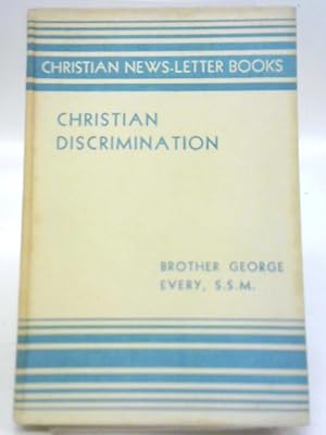 Image du vendeur pour Christian Discrimination mis en vente par World of Rare Books