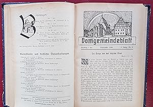 Domgemeindeblatt 5. Jahrgang Nr.1 Januar 1929 bis 10. Jahrgang Nr. 9 September 1934 (alles in ein...