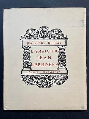 Image du vendeur pour L Ymaigier Jean Lebedeff mis en vente par Librairie de l'Avenue - Henri  Veyrier