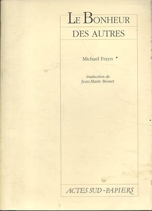 Image du vendeur pour Le bonheur des autres. mis en vente par Librairie Et Ctera (et caetera) - Sophie Rosire