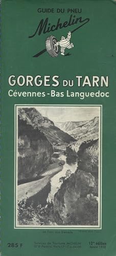 Seller image for Guide du pneu Michelin : Gorges du Tarn, Cvennes, Bas-Languedoc. for sale by Librairie Et Ctera (et caetera) - Sophie Rosire