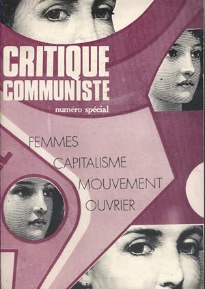 Critique communiste. Numéro spécial : femmes, capitalisme, mouvement ouvrier.