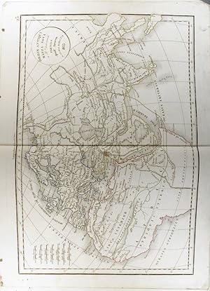 Orbis Antiqui Mappa Nova. (Carte du monde antique dressée en 1833).