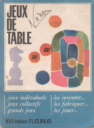 Jeux de table.