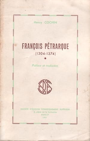Imagen del vendedor de Ptrarque. (1304-1374). a la venta por Librairie Et Ctera (et caetera) - Sophie Rosire