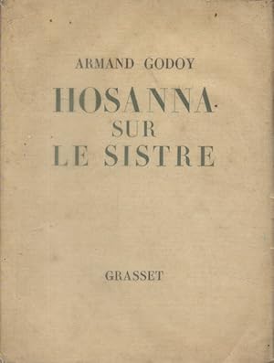 Imagen del vendedor de Hosanna sur le sistre. a la venta por Librairie Et Ctera (et caetera) - Sophie Rosire