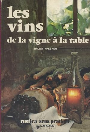 Les vins, de la vigne à la table.