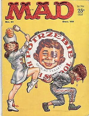 Bild des Verkufers fr MAD Magazine (No. 51, December 1959) zum Verkauf von A Cappella Books, Inc.