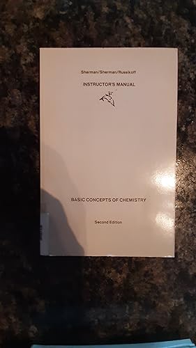 Bild des Verkufers fr Basic Concepts of Chemistry: Instructor's Manual zum Verkauf von Darby Jones