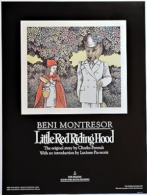 Bild des Verkufers fr Little Red Riding Hood (Publisher's Promotional Poster) zum Verkauf von Dale Steffey Books, ABAA, ILAB