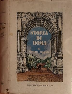 Bild des Verkufers fr Storia Di Roma Dalle origini fino al 1870 zum Verkauf von Biblioteca di Babele