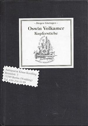 Oswin Volkamer - Kupferstiche