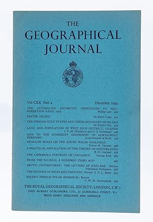 The Persian Gulf States and their Boundary Problems [in] The Geographical Journal: Vol CXX [120] ...