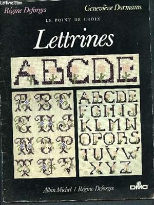 Seller image for Le point de croix : lettrines for sale by Le-Livre
