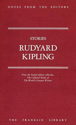 Seller image for Notes from the Editors. Stories - Rudyard Kipling. for sale by D&D Galleries - ABAA