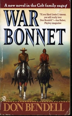 Imagen del vendedor de War Bonnet a la venta por Librairie Le Nord