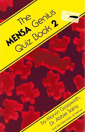 Image du vendeur pour The Mensa Genius Quiz Book 2 mis en vente par Z-A LLC