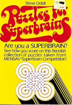 Seller image for Puzzles for Superbrains A Personal Selection of Old and New Puzzles Compiled with the Held of Mensa for sale by Z-A LLC