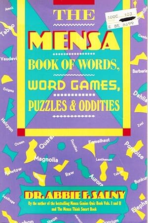 Seller image for The Mensa Book of Words, Word Games, Puzzles, & Oddities for sale by Z-A LLC