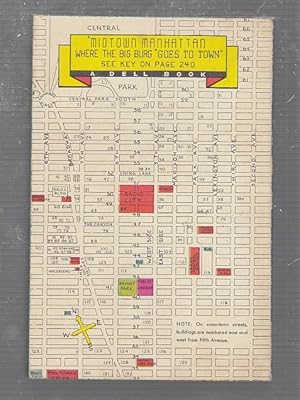 New York: Confidential! The Lowdown On Its Bright Life (Dell map back)