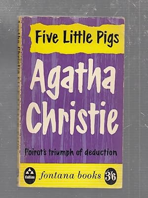 Imagen del vendedor de Five Little Pigs a la venta por Old Book Shop of Bordentown (ABAA, ILAB)