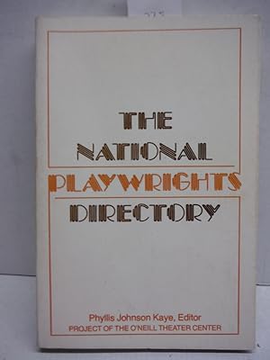 Seller image for National Playwrights Directory for sale by Imperial Books and Collectibles