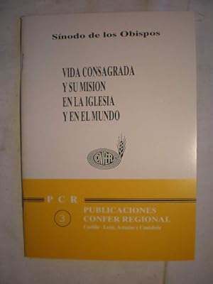 Seller image for Vida Consagrada y su misin en la Iglesia y en el mundo for sale by Librera Antonio Azorn