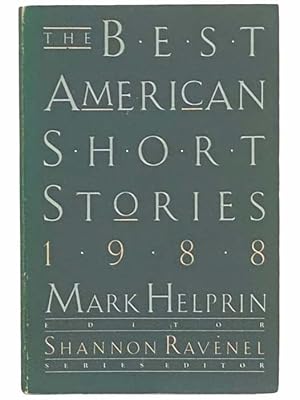 Seller image for Best American Short Stories 1988 for sale by Yesterday's Muse, ABAA, ILAB, IOBA