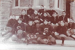 Photograph of 1896 Football Team [possibly St. George's School, Middletown, R.I.]