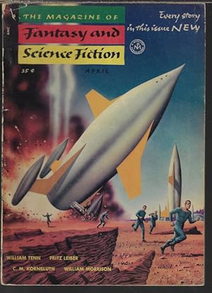 Image du vendeur pour The Magazine of FANTASY AND SCIENCE FICTION (F&SF): April, Apr. 1954 mis en vente par Books from the Crypt