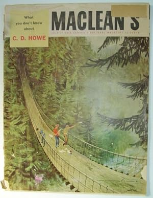 Seller image for Maclean's Magazine, July 21, 1956 - What You Don't Know About C.D. Howe for sale by RareNonFiction, IOBA