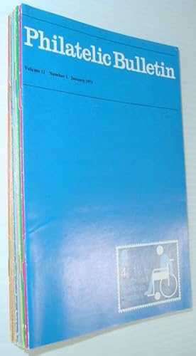 Philatelic Bulletin - All 12 Issues from 1975