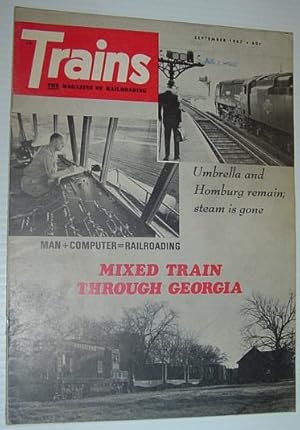 Bild des Verkufers fr Trains - The Magazine of Railroading: September 1967 zum Verkauf von RareNonFiction, IOBA