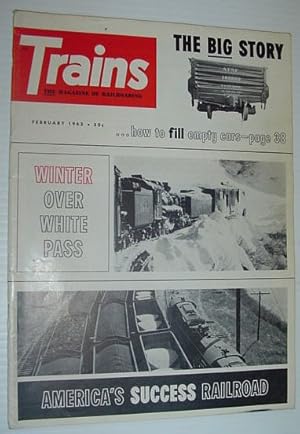 Bild des Verkufers fr Trains - The Magazine of Railroading: February 1963 zum Verkauf von RareNonFiction, IOBA