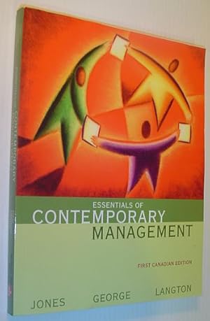 Bild des Verkufers fr Essentials of Contemporary Management: First Canadian Edition *CD Included* zum Verkauf von RareNonFiction, IOBA