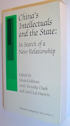 Seller image for China's Intellectuals and the State : In Search of a New Relationship - Harvard Contemporary China Series 3 for sale by RareNonFiction, IOBA