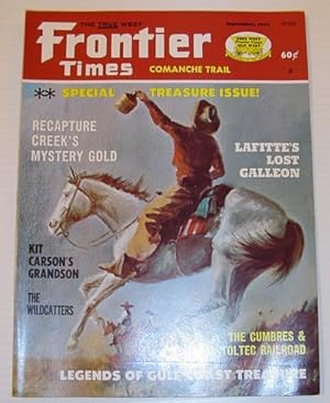 Bild des Verkufers fr Frontier Times Magazine: September 1974 *SPECIAL TREASURE ISSUE* zum Verkauf von RareNonFiction, IOBA