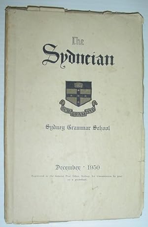 Seller image for The Sydneian, December 1950 - Sydney (Australia) Grammar School for sale by RareNonFiction, IOBA